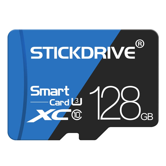 STICKDRIVE 128GB High Speed U3 Blue and Black TF(Micro SD) Memory Card-garmade.com