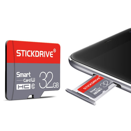 STICKDRIVE 128GB U3 Red and Grey TF(Micro SD) Memory Card-garmade.com