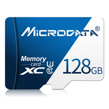 MICRODATA 128GB U3 Blue and White TF(Micro SD) Memory Card-garmade.com
