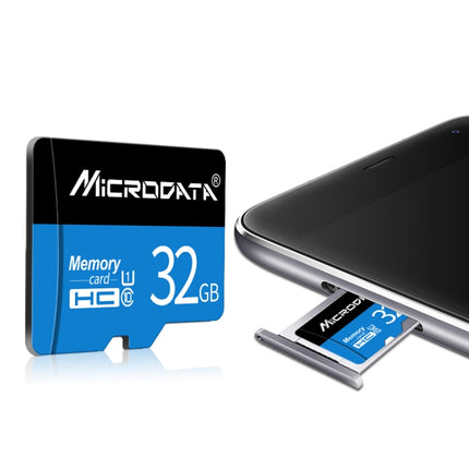 MICRODATA 128GB U3 Blue and Black TF(Micro SD) Memory Card-garmade.com