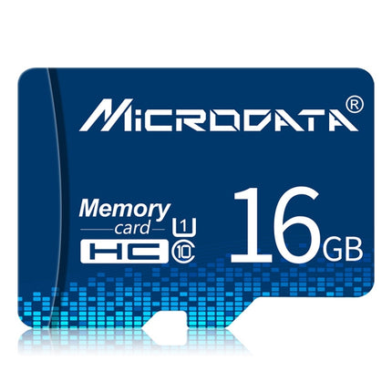 MICRODATA 16GB U1 Blue TF(Micro SD) Memory Card-garmade.com
