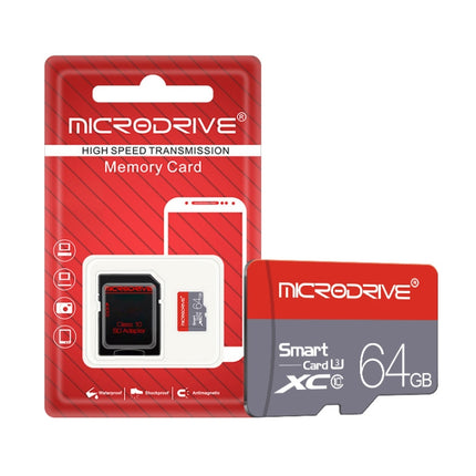 Microdrive 64GB High Speed Class 10 Micro SD(TF) Memory Card-garmade.com