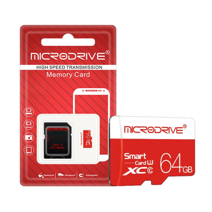 Microdrive 64GB Class 10 High Speed Class 10 Micro SD(TF) Memory Card-garmade.com