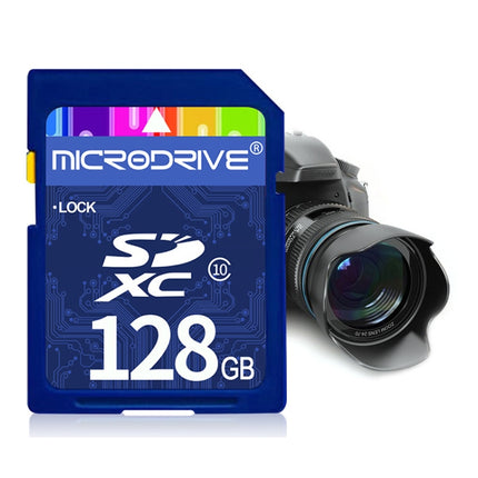 Microdrive 128GB High Speed Class 10 SD Memory Card for All Digital Devices with SD Card Slot-garmade.com