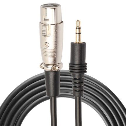 3m 3.5mm Male to XLR Female Microphone Audio Cord Cable-garmade.com