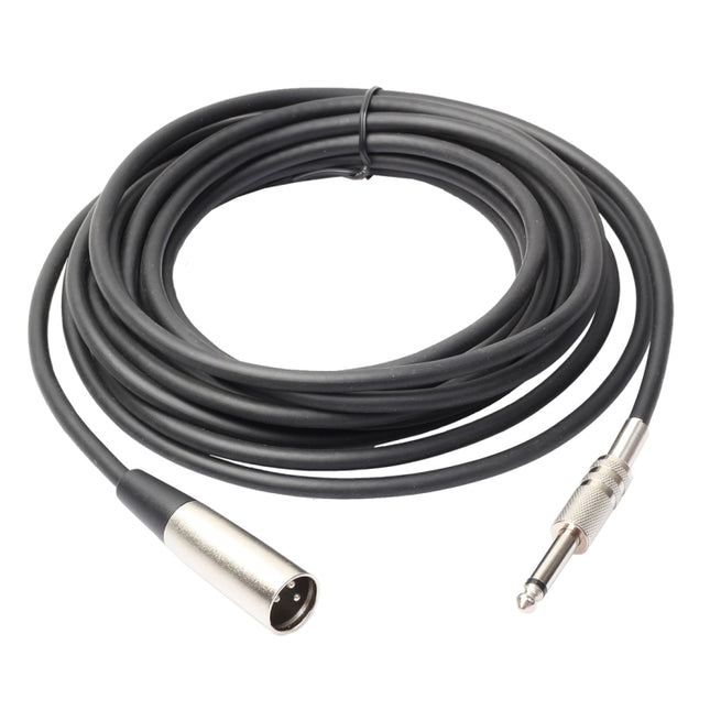 3m XLR 3-Pin Male to 1/4 inch (6.35mm) Mono Shielded Microphone Audio Cord Cable-garmade.com