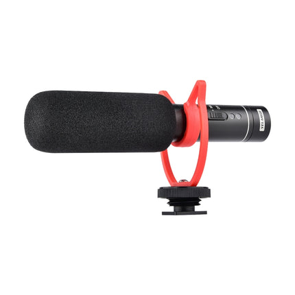 YELANGU MIC015 Professional Interview Condenser Video Shotgun Microphone with 3.5mm Audio Cable for DSLR & DV Camcorder (Black)-garmade.com