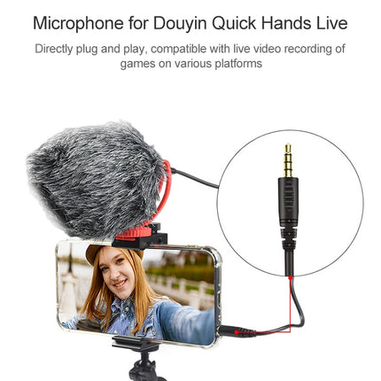 YICHUANG YC-VM100 3.5mm Port Portable Pointing Noise Reduction Microphone-garmade.com