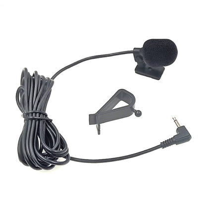 ZJ015MR Mono 3.5mm Angle Head Plug Car Navigation DVD External Paste Microphone, Length: 3m-garmade.com