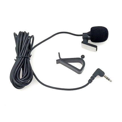 ZJ015MR Stereo 2.5mm Angle Head Plug Car Navigation DVD External Paste Microphone, Length: 3m-garmade.com
