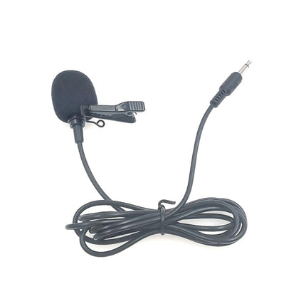 ZJ031MR Mono 2.5mm Straight Plug Tour Guide Megaphone Lavalier Wired Microphone, Length: 1.5m-garmade.com