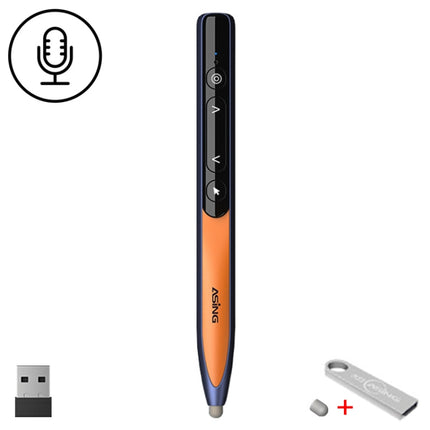 ASiNG A20 Multifunctional Microphone Laser Remote Control Stylus, Amplified Upgrade-garmade.com
