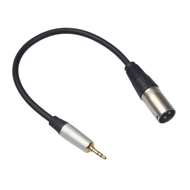 TC210KM173 3.5mm Male to XLR Male Audio Cable, Length: 0.3m-garmade.com