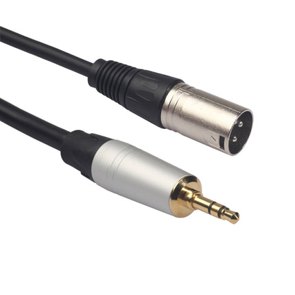 TC210KM173 3.5mm Male to XLR Male Audio Cable, Length: 0.3m-garmade.com