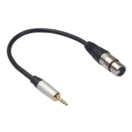 TC210KF183 3.5mm Male to XLR Female Audio Cable, Length: 0.3m-garmade.com