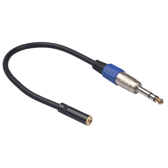 3094MF-03 6.35mm Male to 3.5mm Female Audio Cable, Length: 0.3m-garmade.com