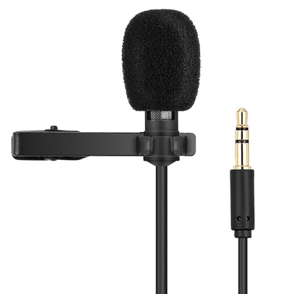 Yanmai R955 Clip-on Lapel Mic Lavalier Omni-directional Double Condenser Microphone, For Live Broadcast, Show, KTV, etc-garmade.com