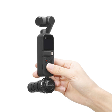 BOYA BY-DM100-OP For DJI OSMO Pocket Camera Dedicated Digital Condenser Microphone (Black)-garmade.com