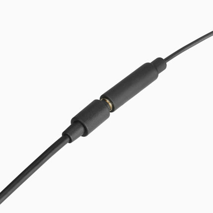 BOYA BY-M2D 8 Pin Interface Omnidirectional Lavalier Bimitral Head Digital Microphone, Length: 6m (Black)-garmade.com