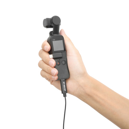 BOYA BY-M3-OP For DJI OSMO Pocket Clip-on Digital Lavalier Microphone (Black)-garmade.com