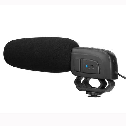 BOYA BY-M17R On-camera Condenser Digital Microphone (Black)-garmade.com