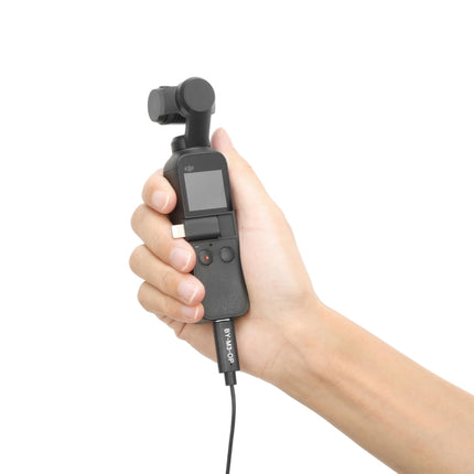 BOYA BY-M3-OP Professional Clip-On Digital Broadcast Condenser Microphone for DJI OSMO Pocket-garmade.com