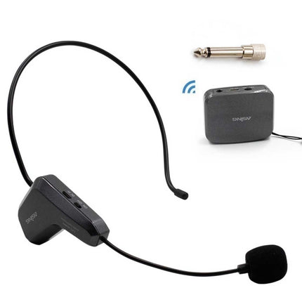 ASiNG WM01 2.4GHz Wireless Audio Transmission Electronic Pickup Microphone, Transmission Distance: 15m-garmade.com