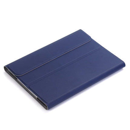 A03 for iPad mini 3 / 2 / 1 Universal Ultra-thin ABS Horizontal Flip Tablet Case + Bluetooth Keyboard(Blue)-garmade.com