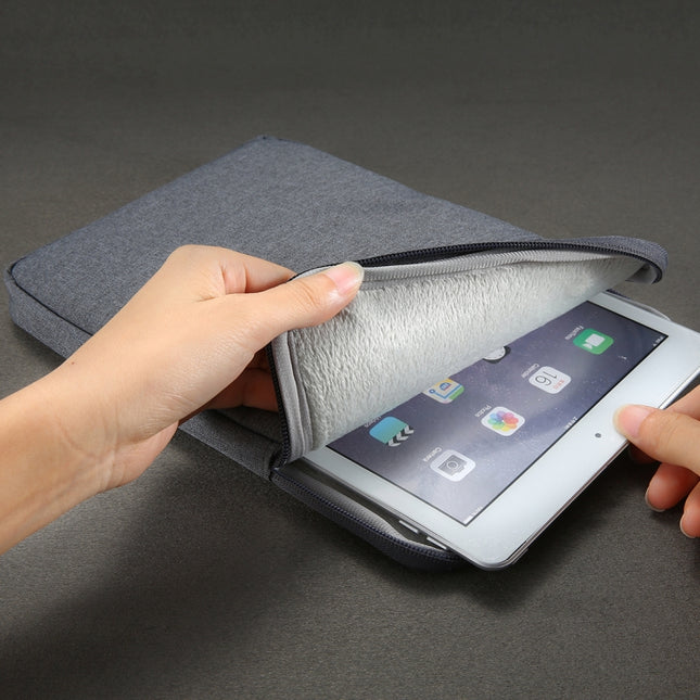 Tablet PC Inner Package Case Pouch Bag Sleeve for iPad mini 2019 / 4 / 3 / 2 / 1 7.9 inch and Below(Dark Gray)-garmade.com