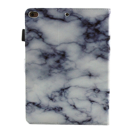 For iPad mini 4 / mini 3 / mini 2 / mini Universal Black and White Marble Pattern Horizontal Flip Leather Protective Case with Holder & Card Slots & Sleep-garmade.com