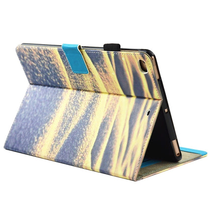 For iPad mini 4 / mini 3 / mini 2 / mini Universal Desert Pattern Horizontal Flip Leather Protective Case with Holder & Card Slots & Sleep-garmade.com