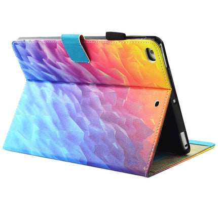 For iPad mini 4 / mini 3 / mini 2 / mini Universal Colorful Polygons Pattern Horizontal Flip Leather Protective Case with Holder & Card Slots & Sleep-garmade.com