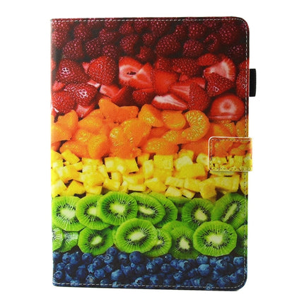For iPad mini 4 / mini 3 / mini 2 / mini Universal Fruit Assorted Patterns Horizontal Flip Leather Protective Case with Holder & Card Slots & Sleep-garmade.com