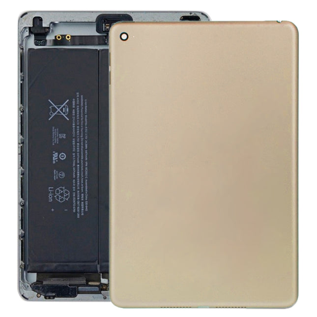Battery Back Housing Cover for iPad mini 4 (Wifi Version)(Gold)-garmade.com