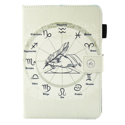 For iPad mini 4 / 3 / 2 / 1 Twelve Constellations Pattern Horizontal Flip Leather Case with Holder & Wallet & Card Slots & Sleep / Wake-up Function & Pen Slot-garmade.com
