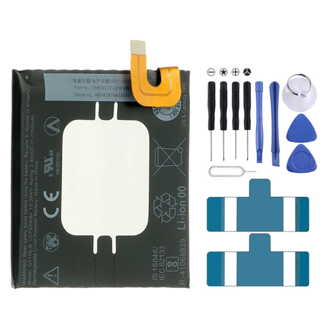 2700mAh G011A-B for Google Pixel 2 Li-Polymer Battery-garmade.com