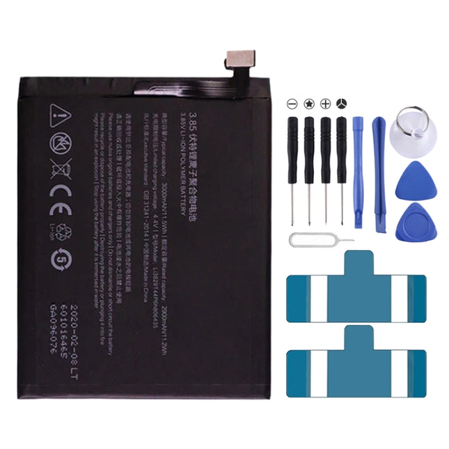 3000mAh Li3829T44P6h806435 for ZTE Nubia M2 Lite Li-Polymer Battery-garmade.com