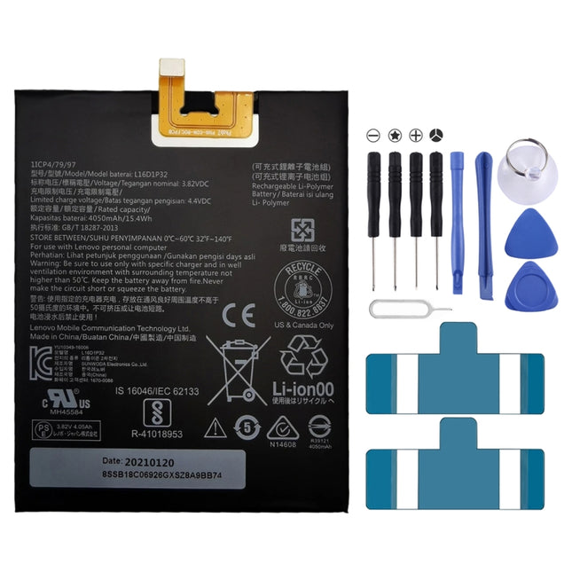 4050mAh L16D1P32 for Lenovo Phab2 Li-Polymer Battery-garmade.com