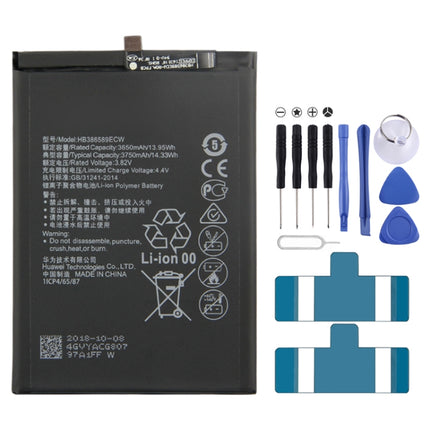 HB386589ECW Li-ion Polymer Battery for Huawei Honor 8X / P10 Plus / Mate20 Lite / Nova 3 / Honor Play / Nova 4-garmade.com