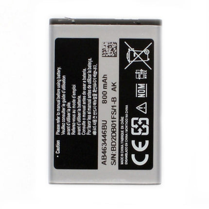 800mAh Rechargeable Li-ion Battery for Galaxy C3300K / X208 / B189 / B309 / GT-C3520 / E1228 / GT-E2530-garmade.com