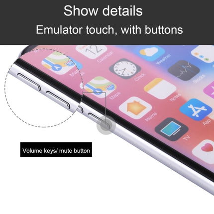 For iPhone X Color Screen Non-Working Fake Dummy Display Model(White)-garmade.com