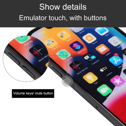 For iPhone 13 mini Color Screen Non-Working Fake Dummy Display Model(Black)-garmade.com