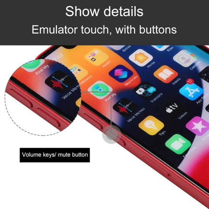 For iPhone 13 Color Screen Non-Working Fake Dummy Display Model (Red)-garmade.com