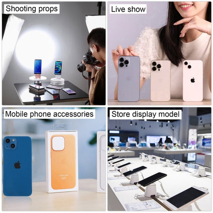 For iPhone 13 Color Screen Non-Working Fake Dummy Display Model (Midnight Black)-garmade.com