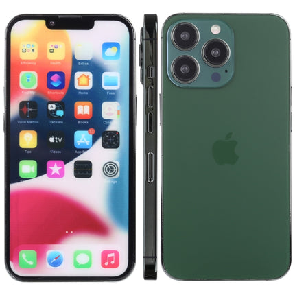 For iPhone 13 Pro Color Screen Non-Working Fake Dummy Display Model(Dark Green)-garmade.com