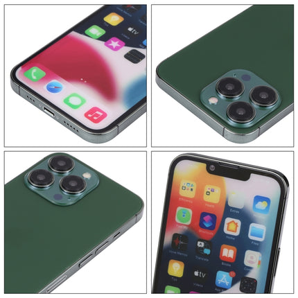 For iPhone 13 Pro Color Screen Non-Working Fake Dummy Display Model(Dark Green)-garmade.com