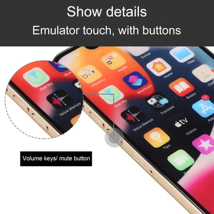 For iPhone 13 Pro Color Screen Non-Working Fake Dummy Display Model(Gold)-garmade.com