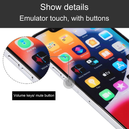 For iPhone 13 Pro Color Screen Non-Working Fake Dummy Display Model(Silver)-garmade.com