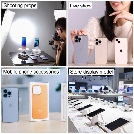 For iPhone 13 Pro Color Screen Non-Working Fake Dummy Display Model(Silver)-garmade.com