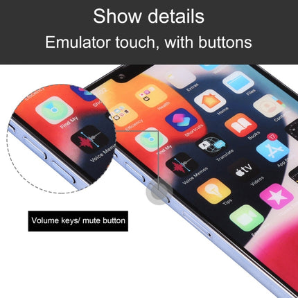 For iPhone 13 Pro Max Color Screen Non-Working Fake Dummy Display Model(Sierra Blue)-garmade.com